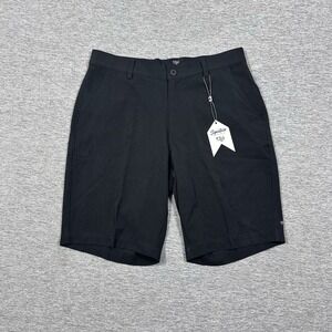 1764 Golf Shorts Mens Size 30 Black Signature Collection Performance Stretch